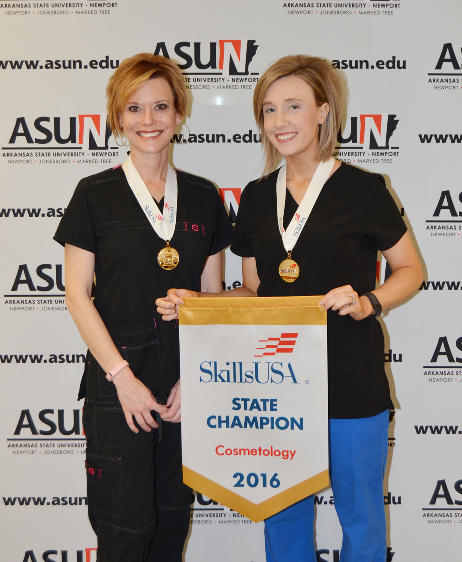 Allison Light and Chelsea Barnett - Skills USA Winners