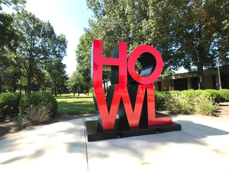 A-State Howl Structure Welded by ASUN Students